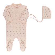 Ely's & Co. Ely's & Co. Rosebud/Diamond Footie Set
