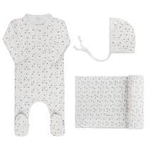 Aurora Floral Leaf Layette Set