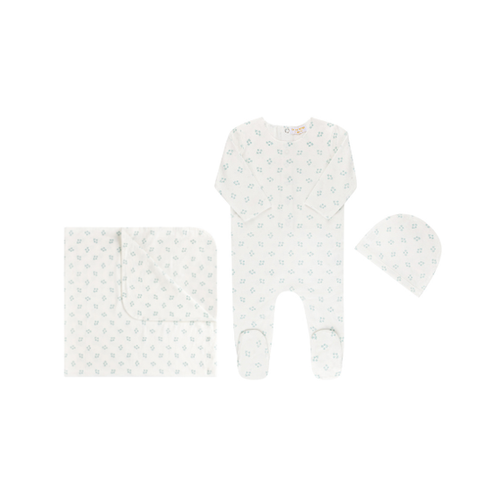 Tricot Ditsy Printed Layette Set