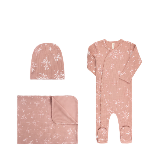 Pippin Waffle Layette Set