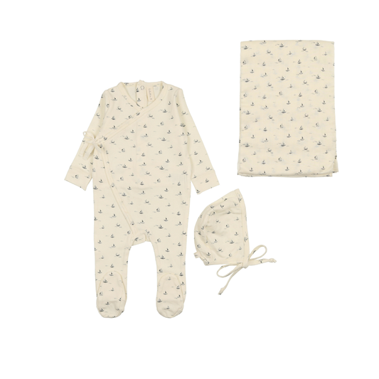 Lilette Nautical Layette Set